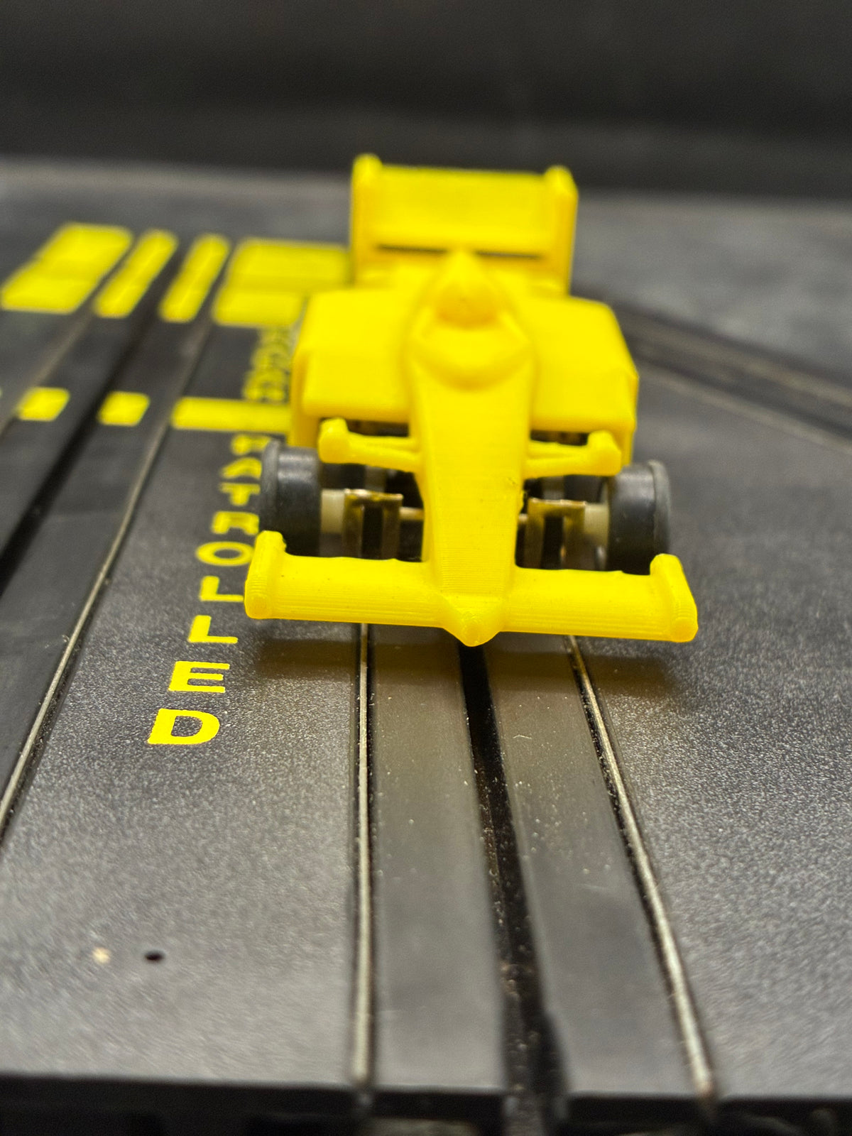 4 gear Indy Car body 3D printed in Filament