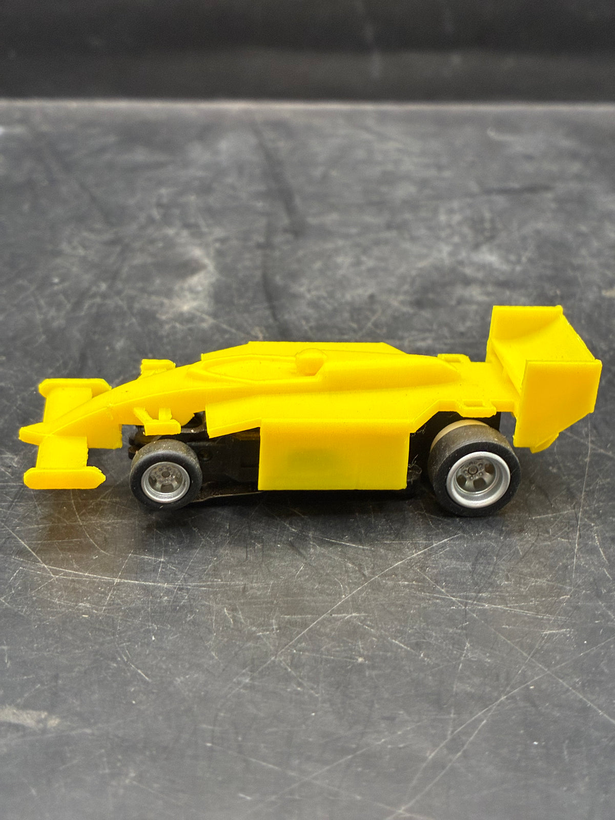 4 gear Indy Car body 3D printed in Filament