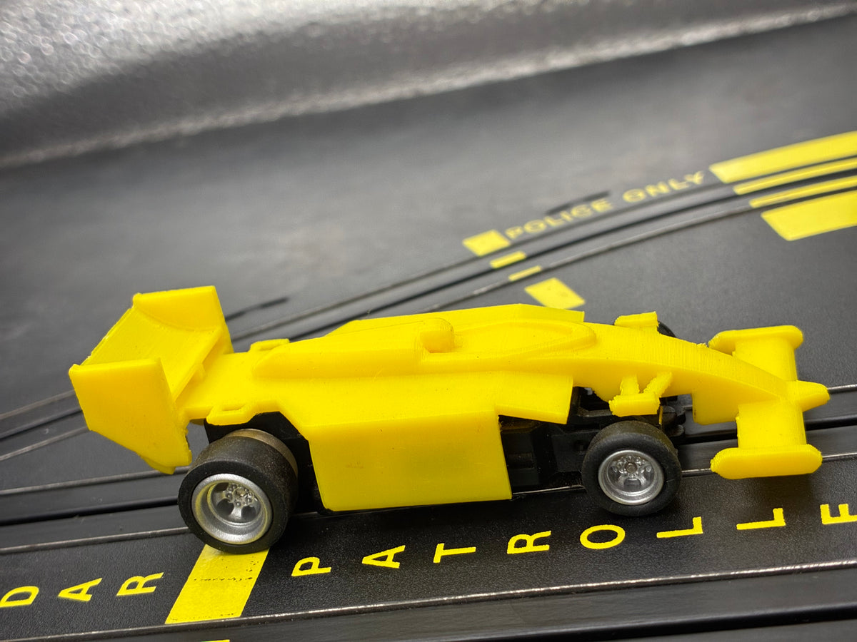 4 gear Indy Car body 3D printed in Filament