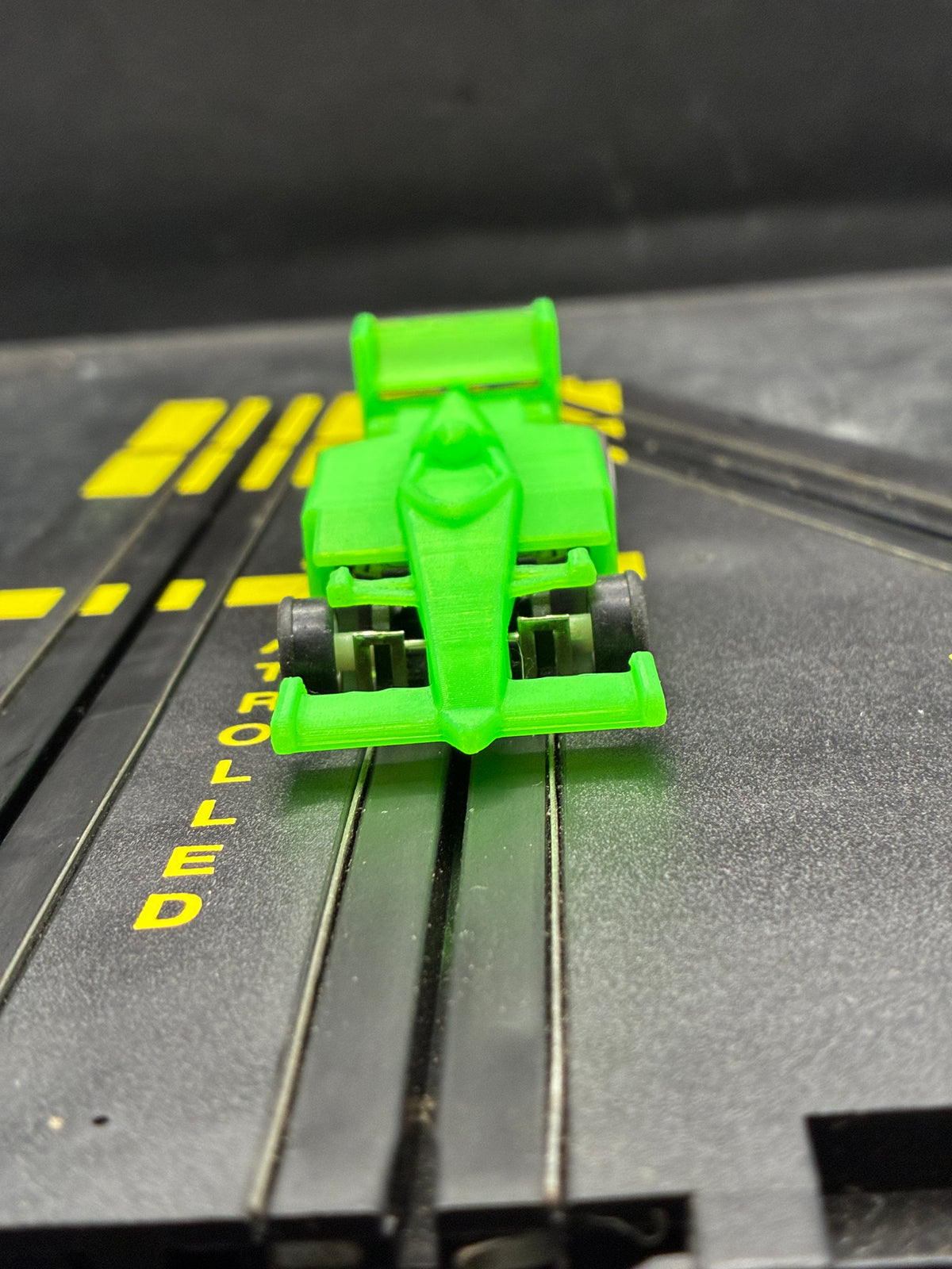4 gear Indy Car body 3D printed in Filament
