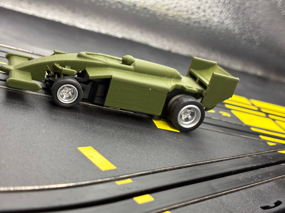 4 gear Indy Car body 3D printed in Filament
