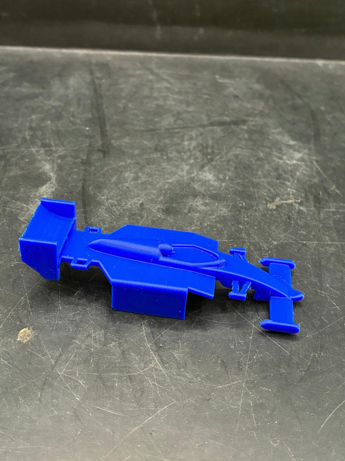 4 gear Indy Car body 3D printed in Filament
