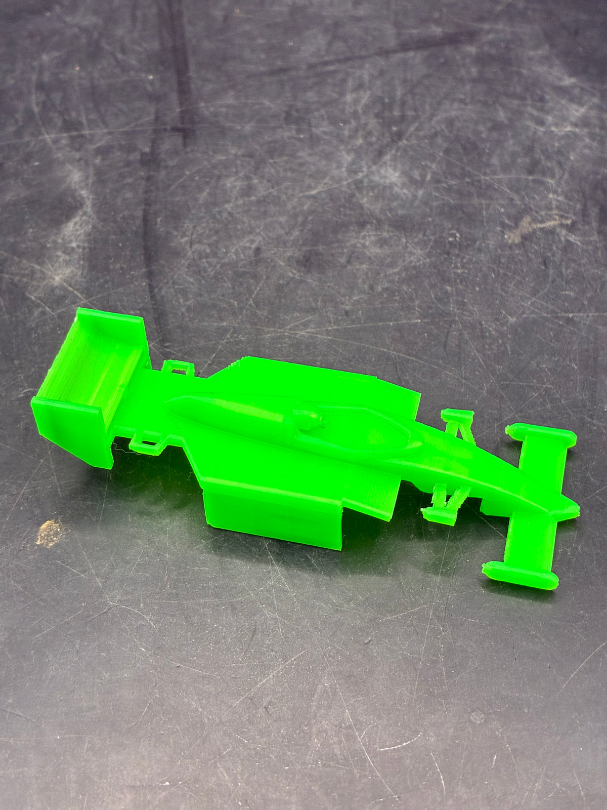 4 gear Indy Car body 3D printed in Filament