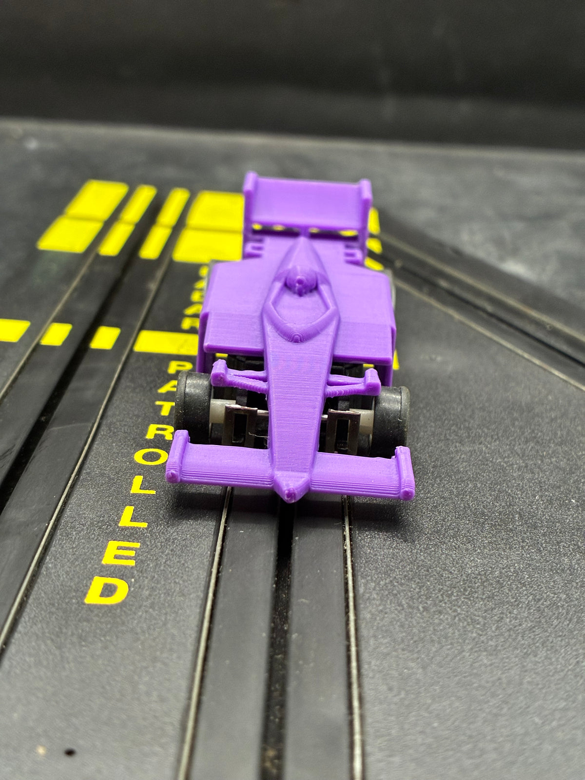 4 gear Indy Car body 3D printed in Filament