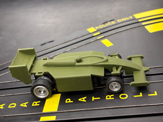 4 gear Indy Car body 3D printed in Filament