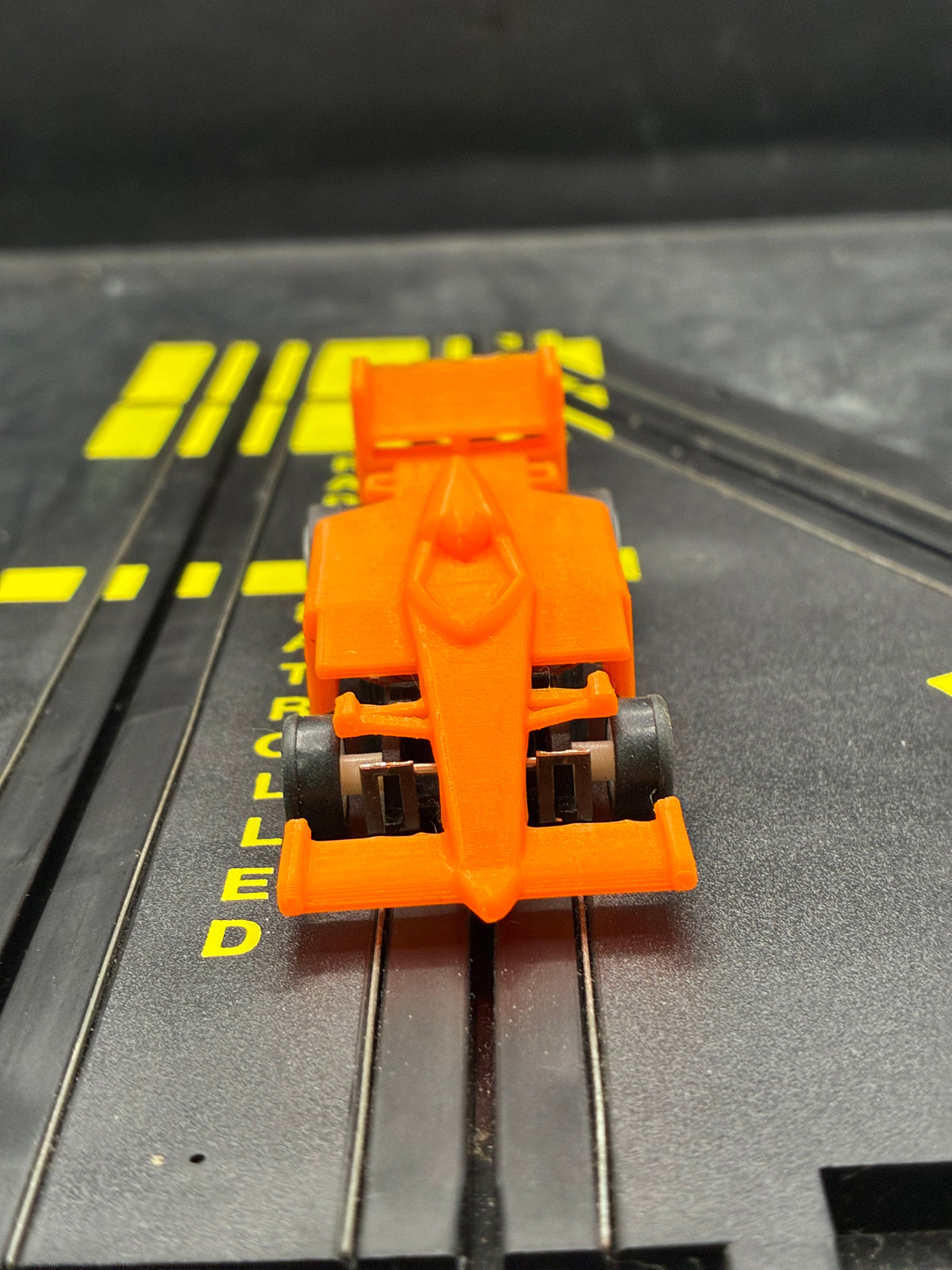 4 gear Indy Car body 3D printed in Filament