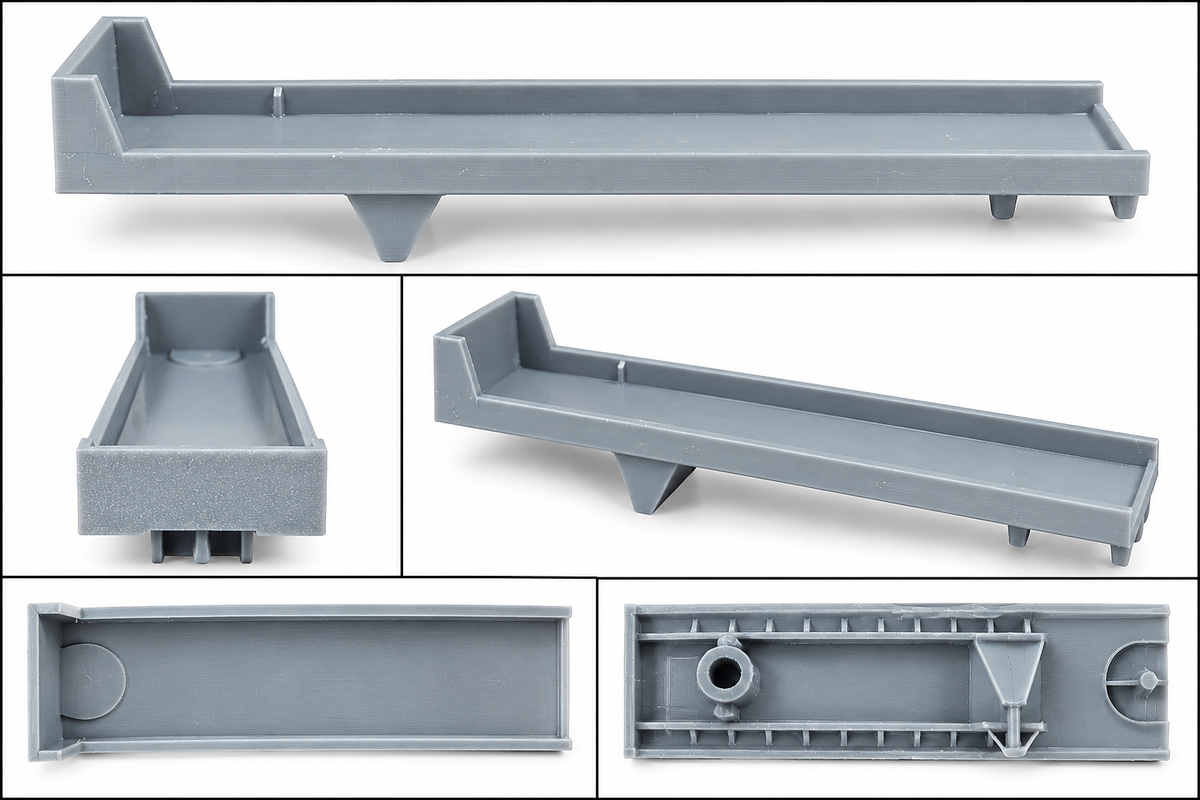 US-1 Trucking Flatbed Trailer Bed – 3D Printed Replacement – Multiple Colors