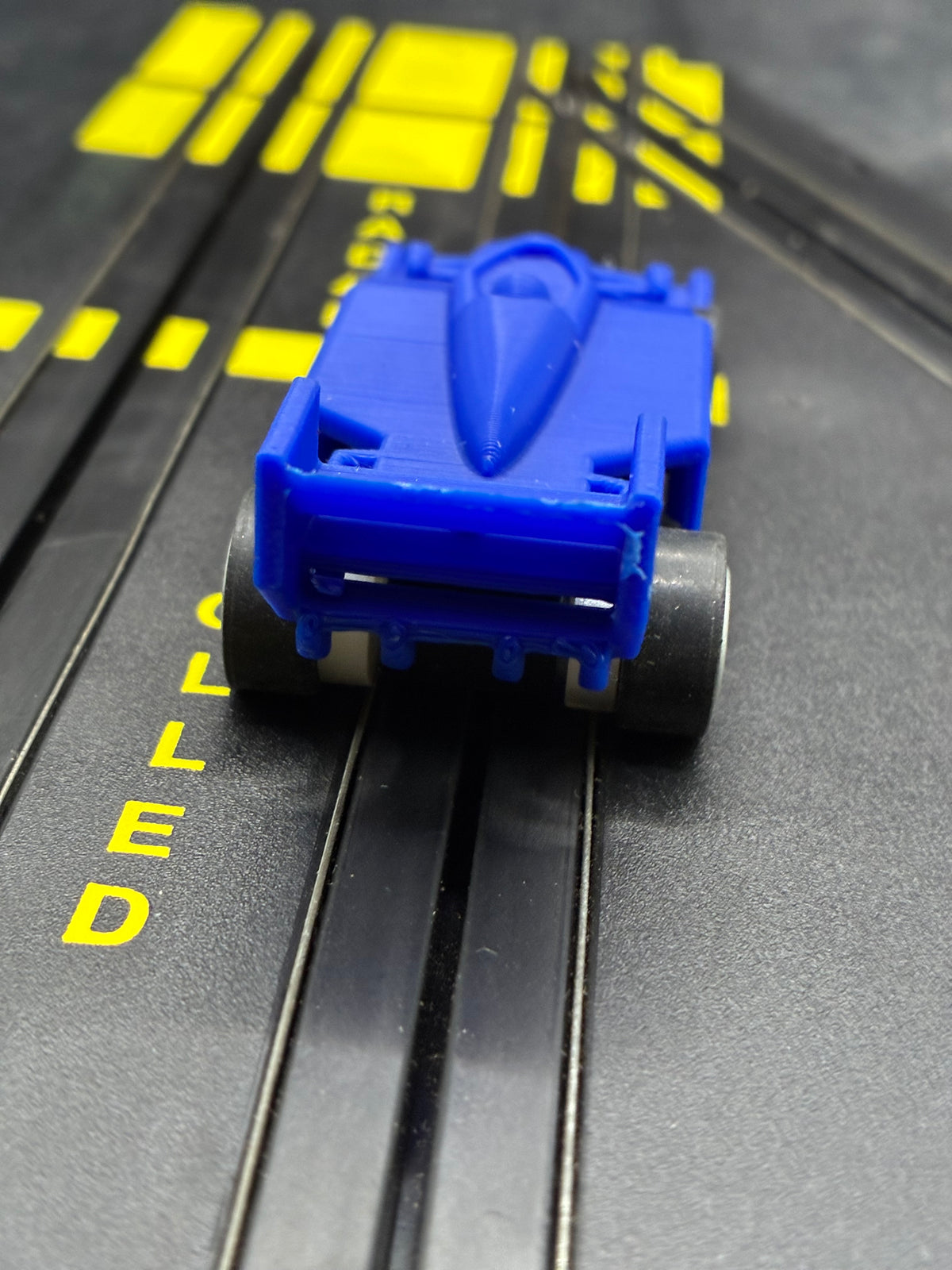4 gear Indy Car body 3D printed in Filament