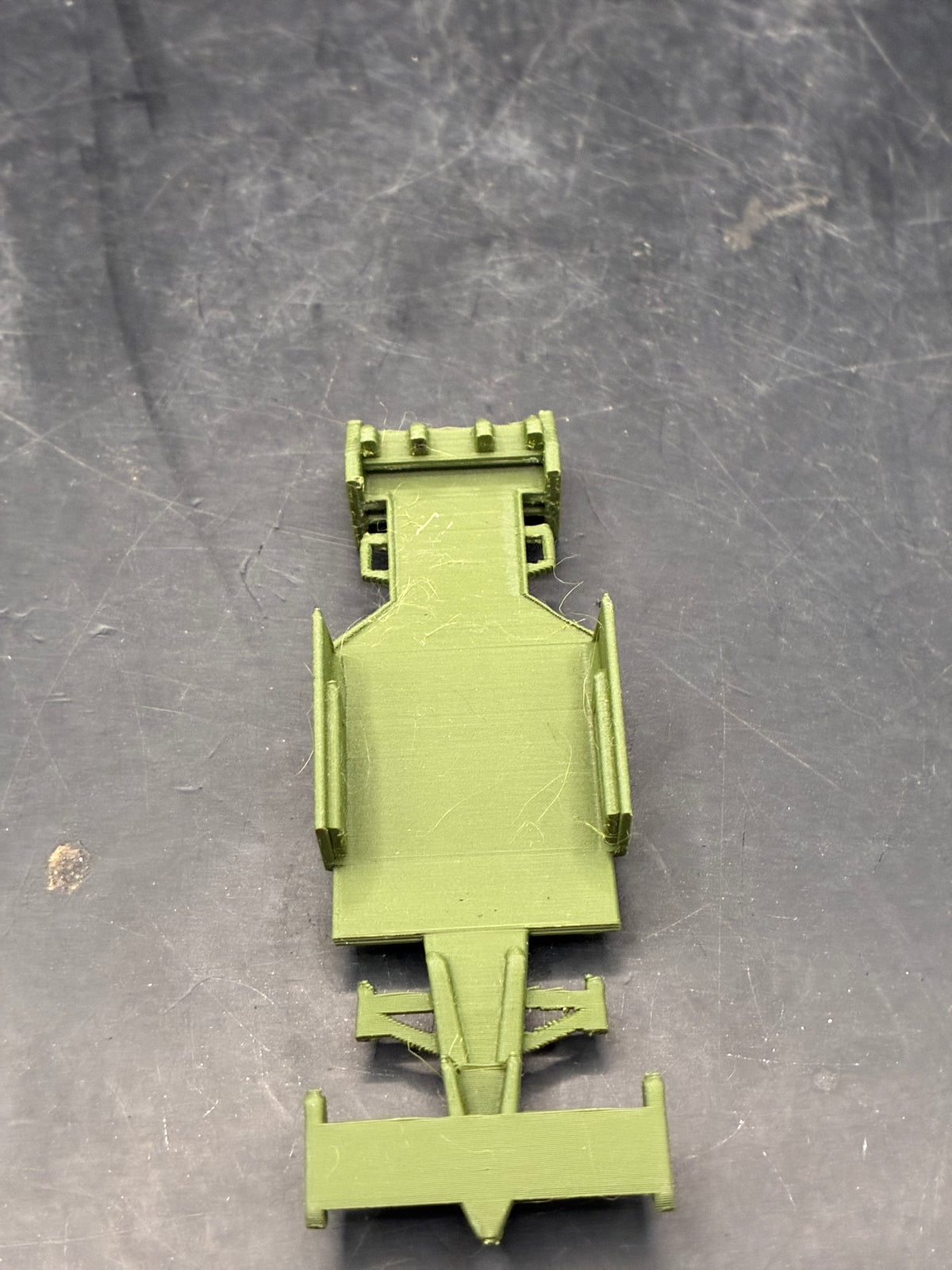 4 gear Indy Car body 3D printed in Filament