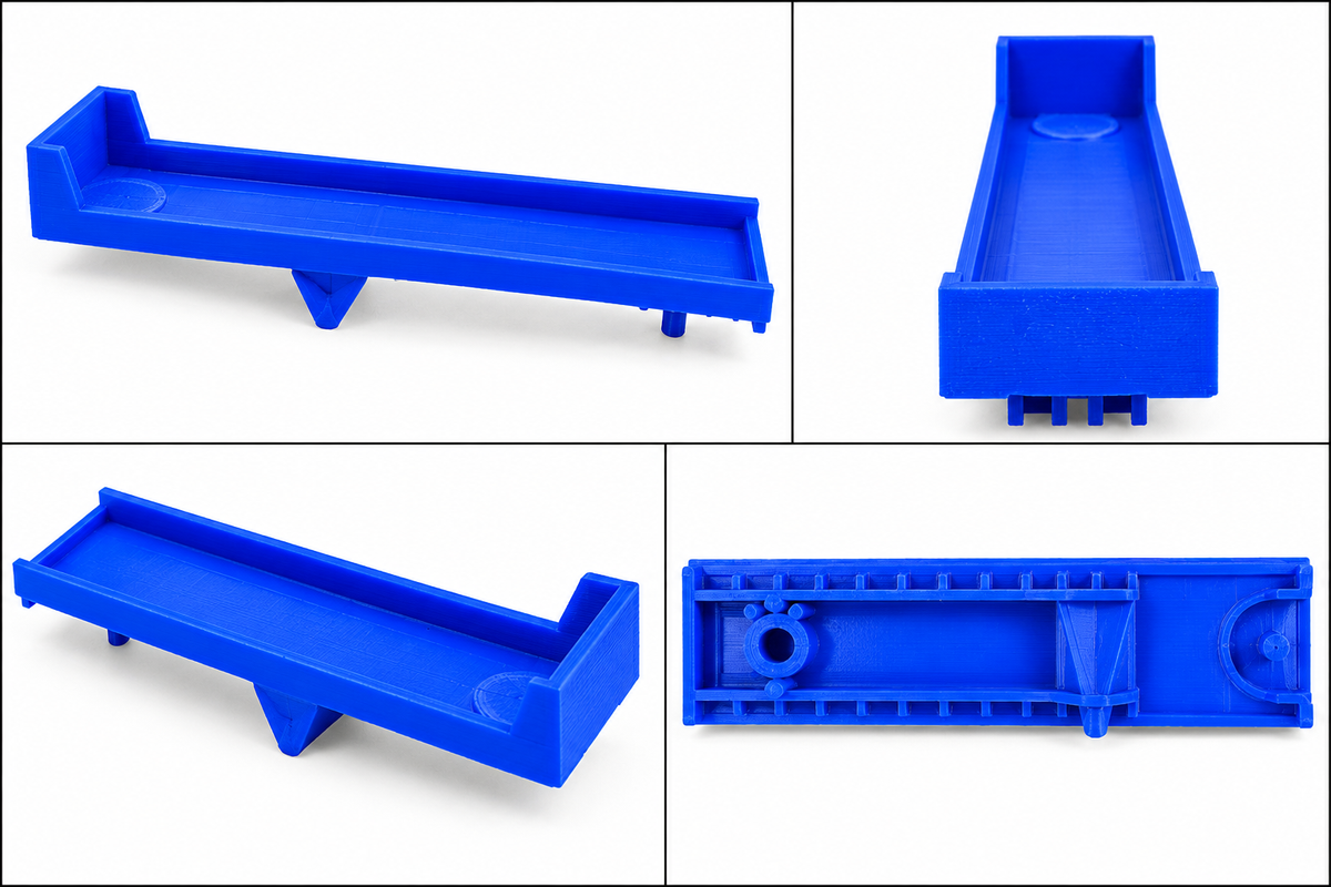 US-1 Trucking Flatbed Trailer Bed – 3D Printed Replacement – Multiple Colors
