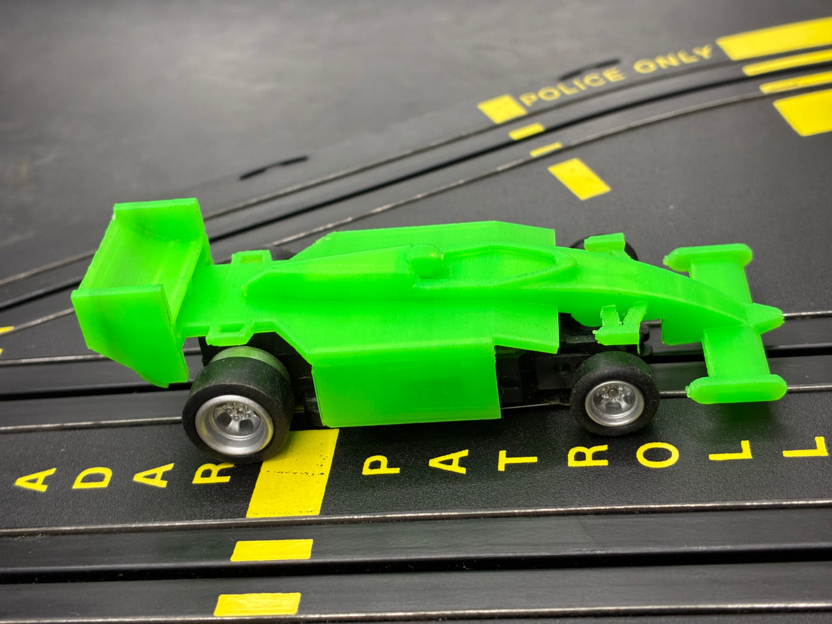 4 gear Indy Car body 3D printed in Filament