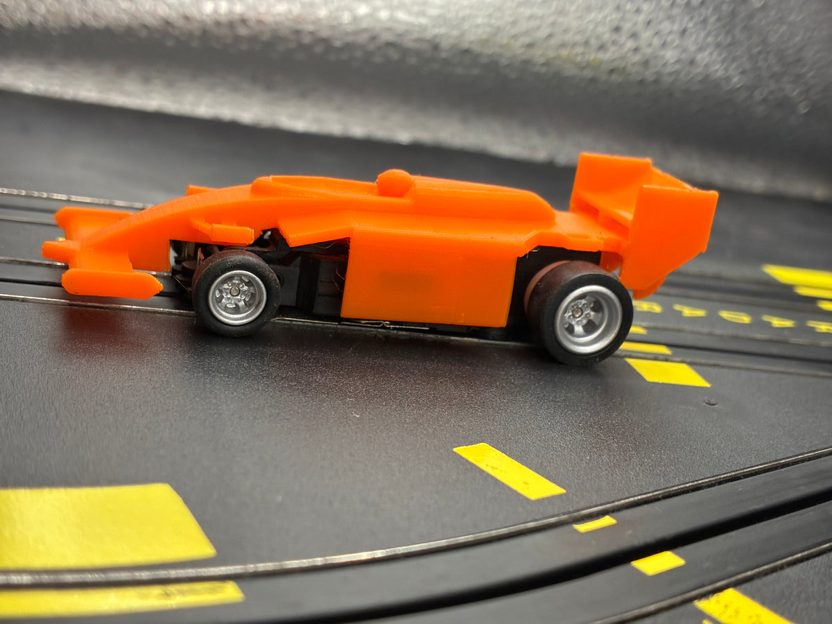 4 gear Indy Car body 3D printed in Filament