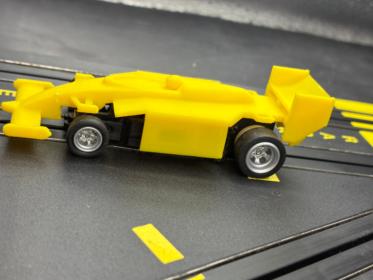 4 gear Indy Car body 3D printed in Filament
