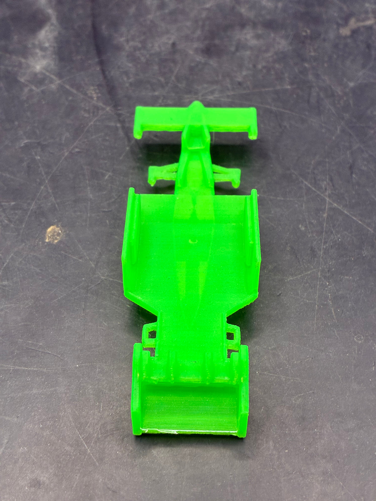 4 gear Indy Car body 3D printed in Filament