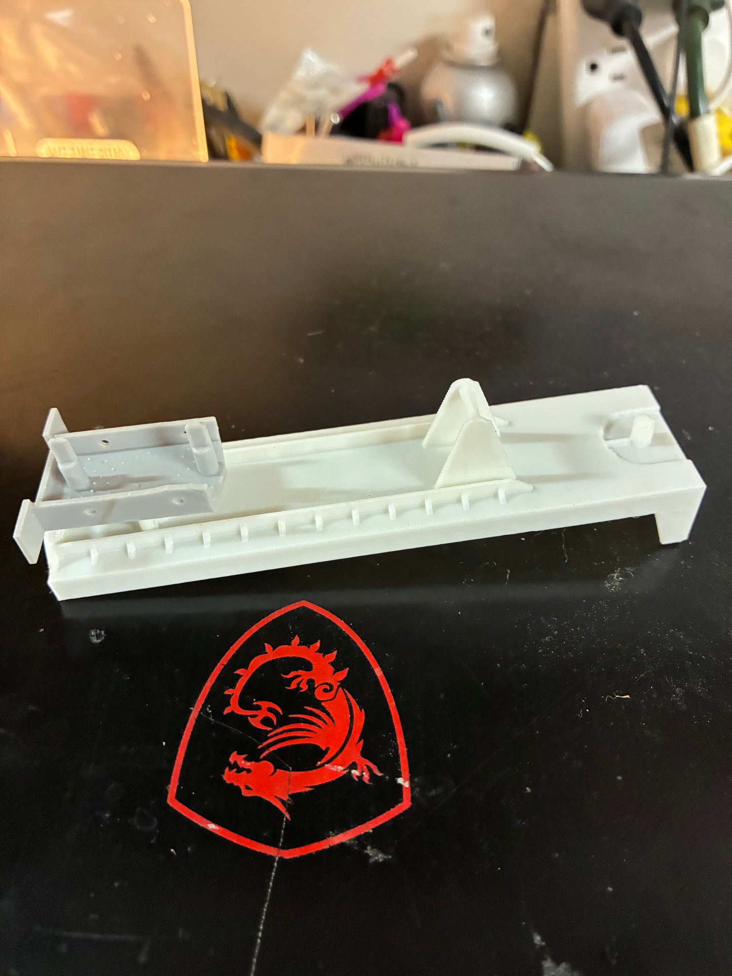 US-1 Trucking Flatbed Trailer with Standard Axle Bogie – No Magnets – 3D Printed