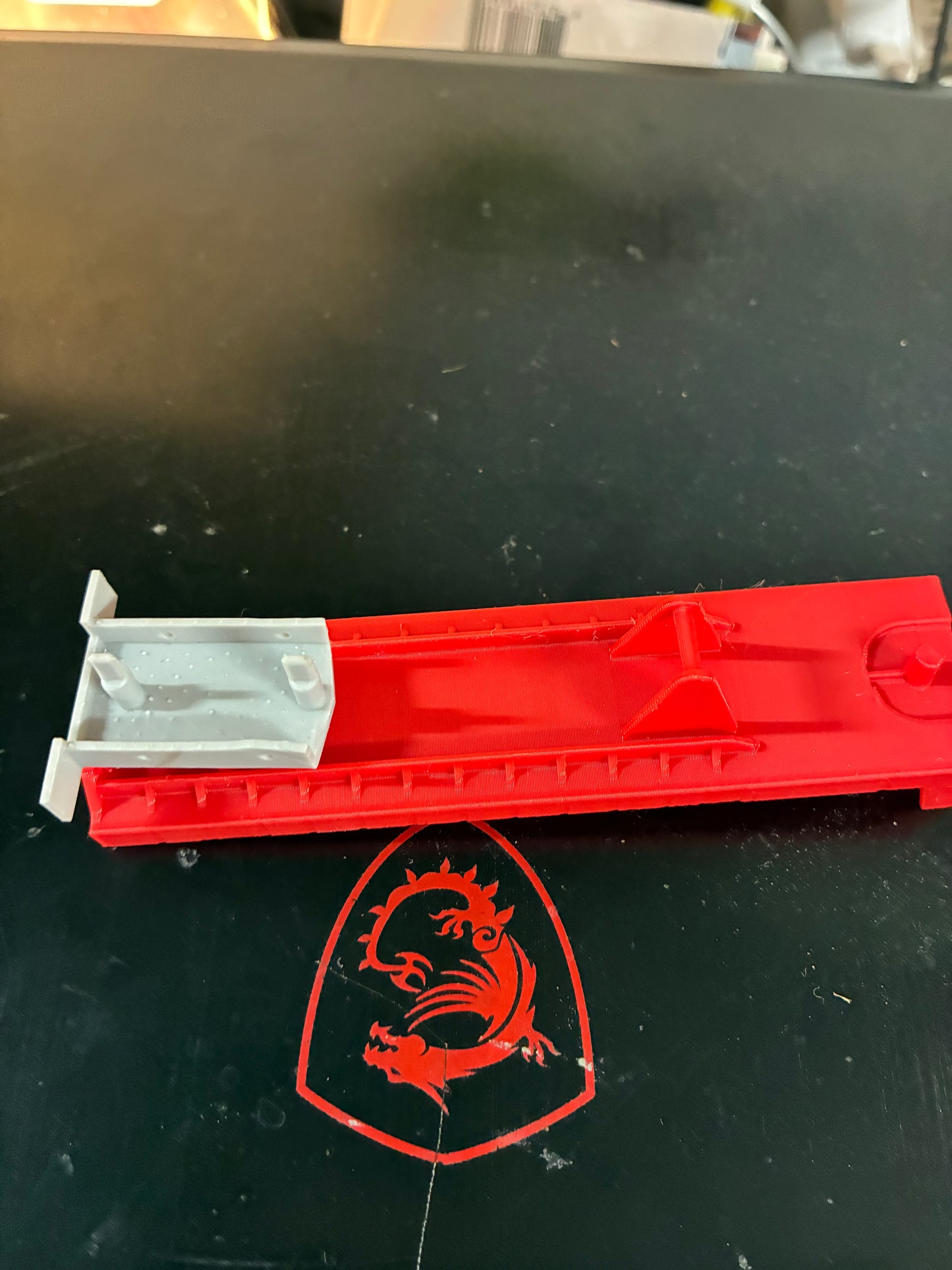 US-1 Trucking Flatbed Trailer with Standard Axle Bogie – No Magnets – 3D Printed