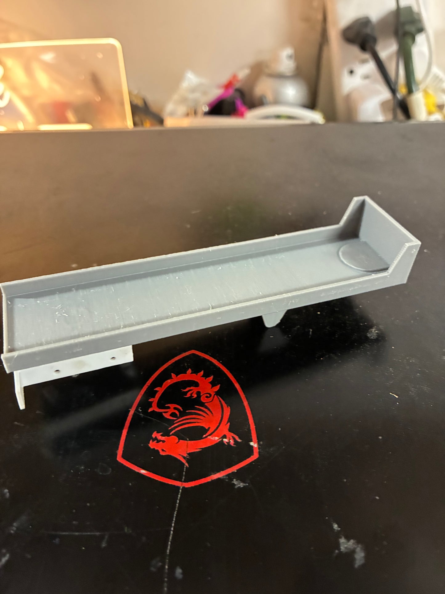 US-1 Trucking Flatbed Trailer with Standard Axle Bogie – No Magnets – 3D Printed