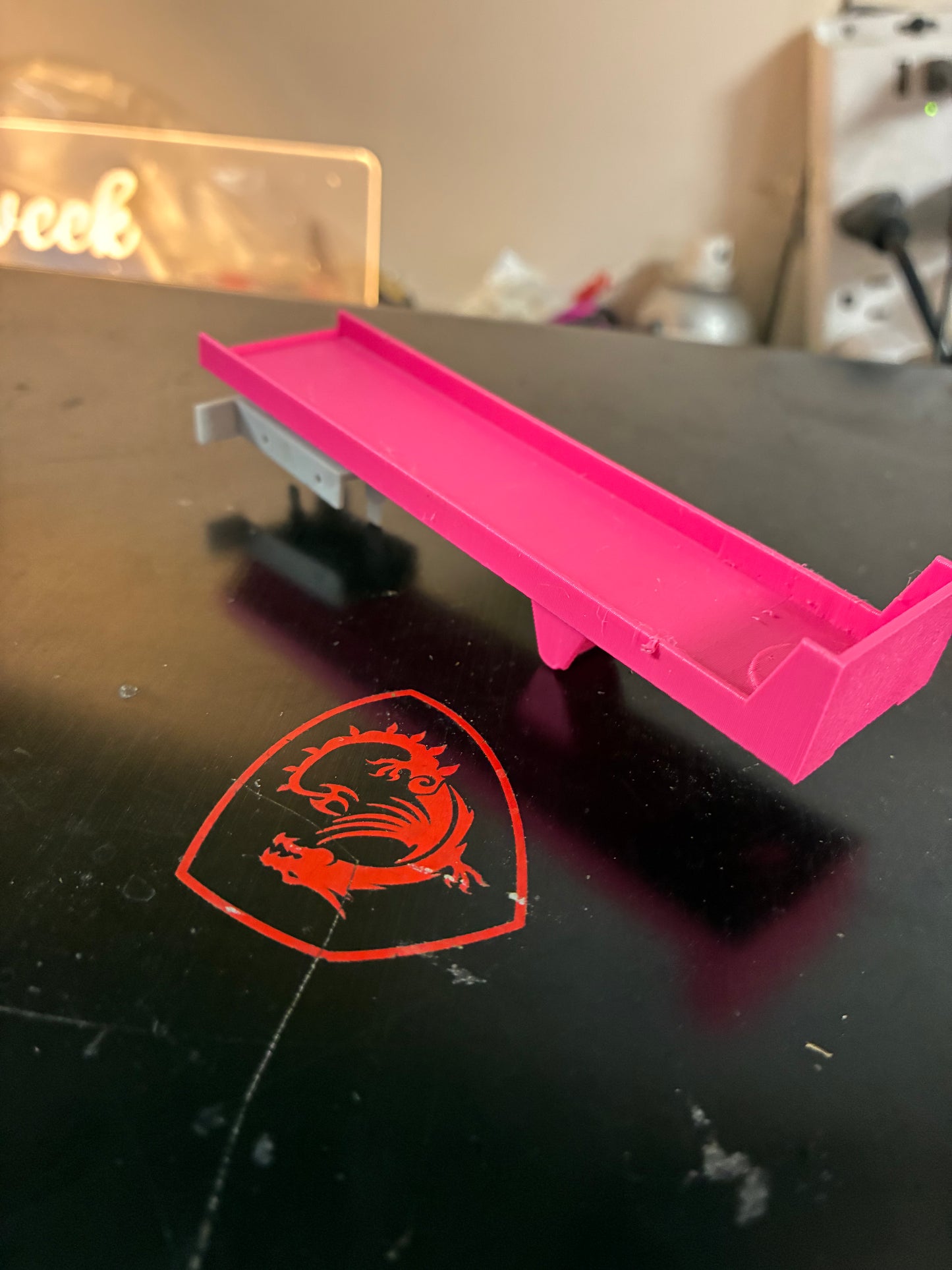US-1 Trucking Flatbed Trailer with Standard Axle Bogie – No Magnets – 3D Printed