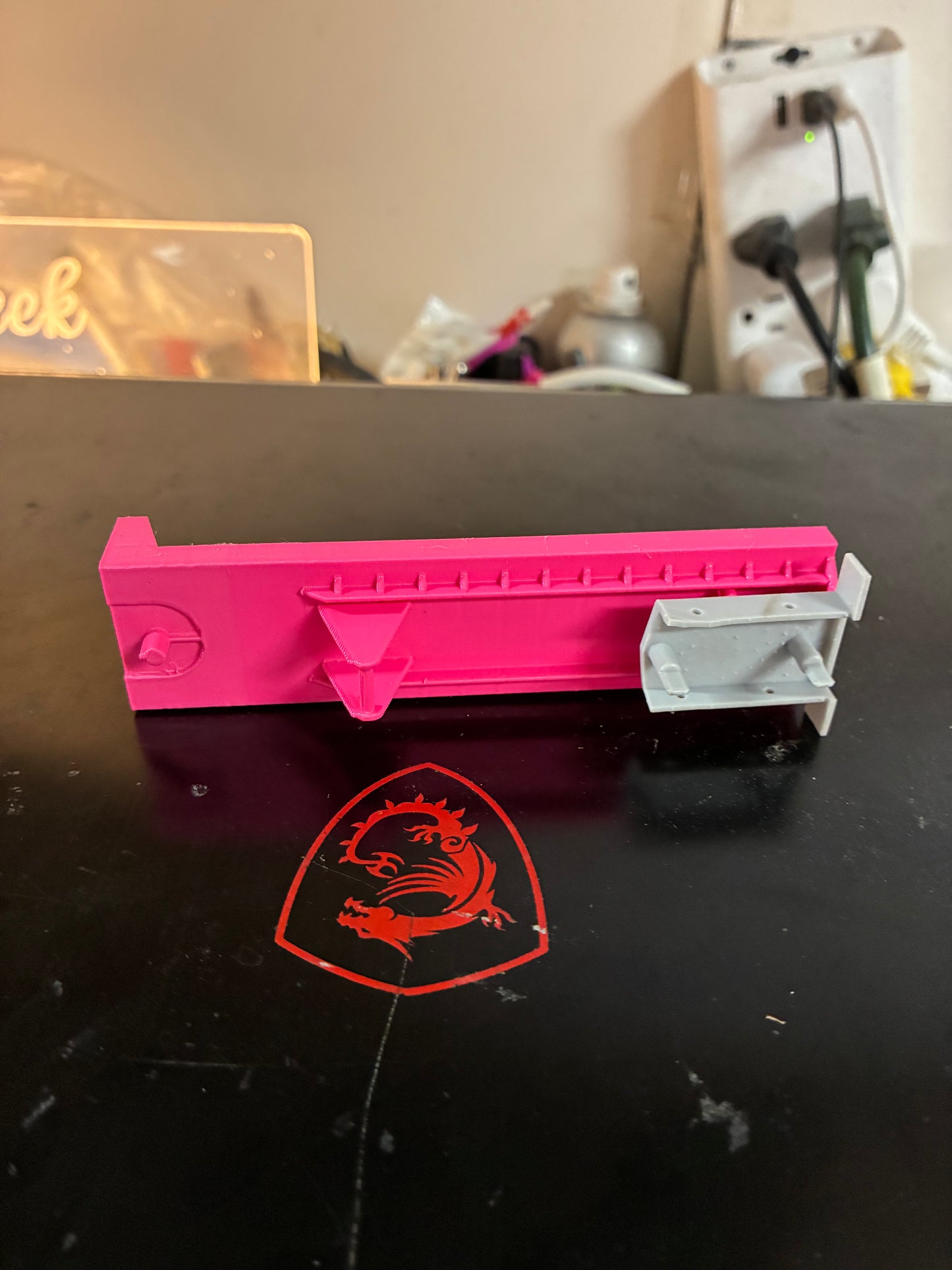 US-1 Trucking Flatbed Trailer with Standard Axle Bogie – No Magnets – 3D Printed