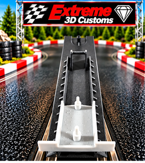 US-1 Trucking Flatbed Trailer with Standard Axle Bogie – No Magnets – 3D Printed