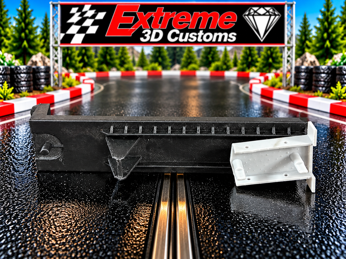 US-1 Trucking Flatbed Trailer with Standard Axle Bogie – No Magnets – 3D Printed