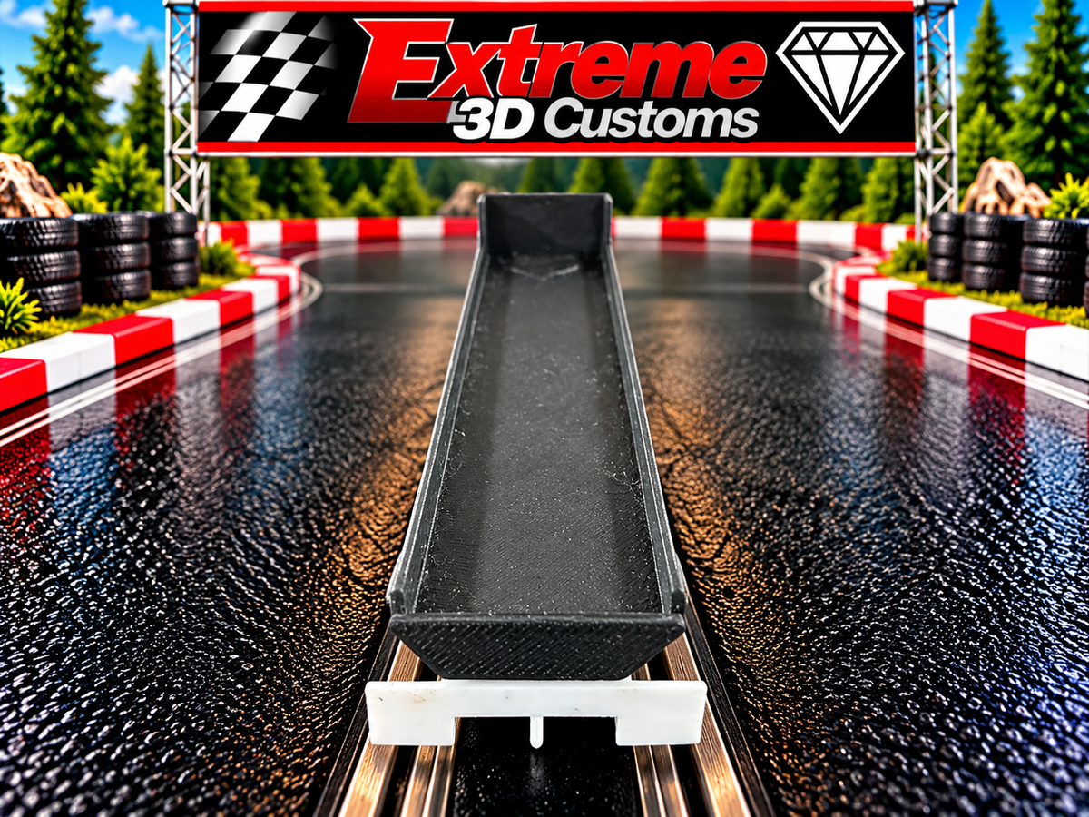 US-1 Trucking Flatbed Trailer with Standard Axle Bogie – No Magnets – 3D Printed