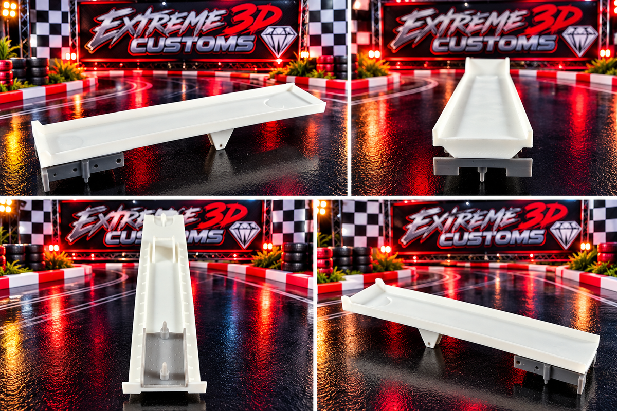 US-1 Trucking Flatbed Trailer with Standard Axle Bogie – No Magnets – 3D Printed