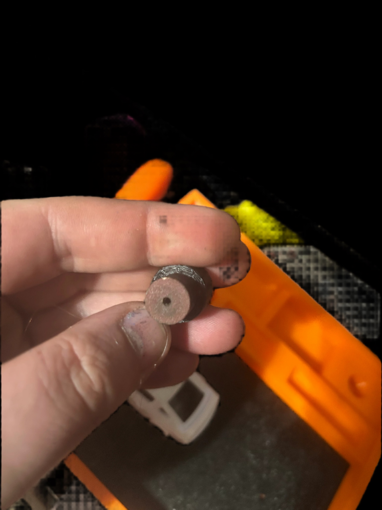 HO Slot Car Race Tray Orange