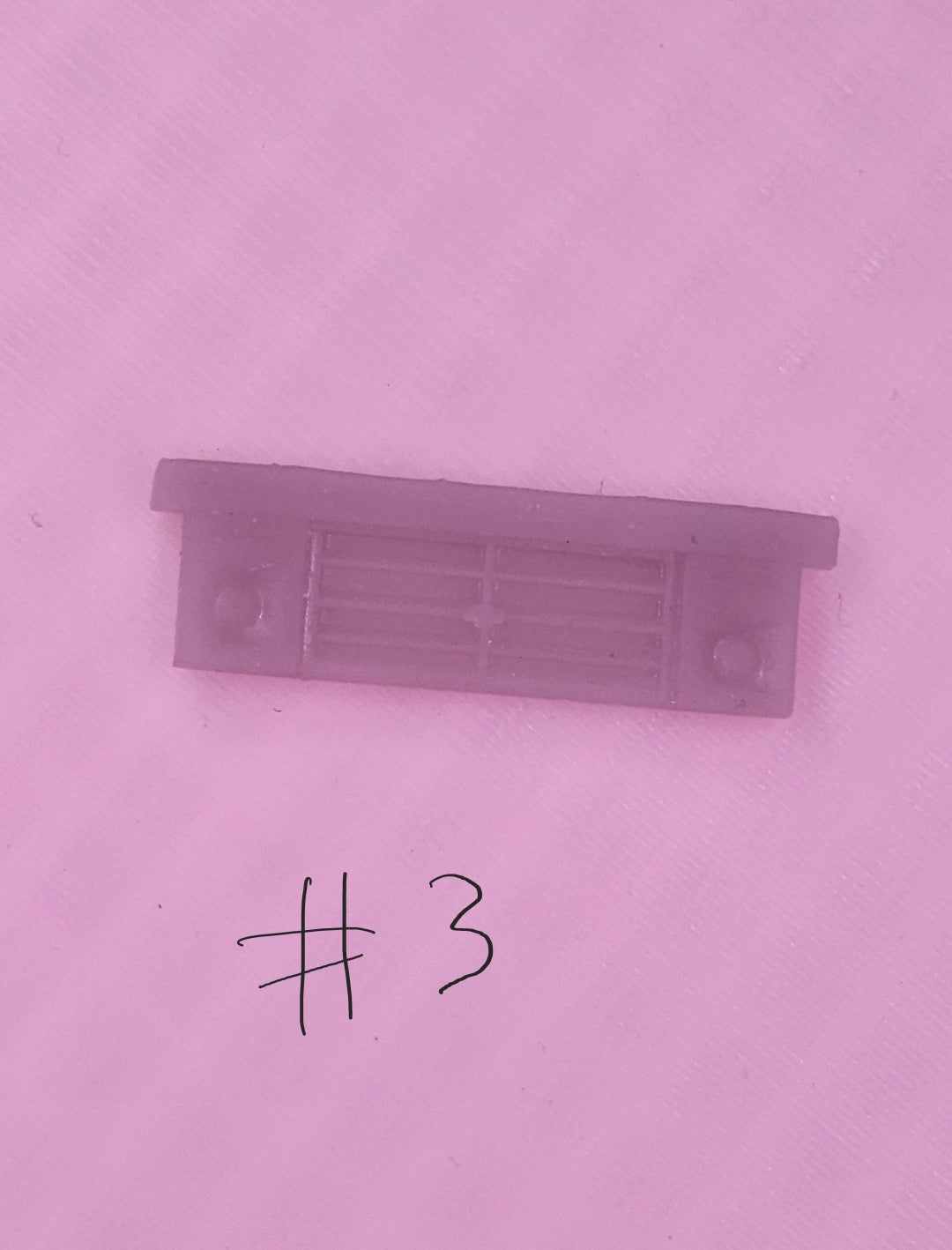 Custom Tomy AFX Truck Grill and Rear Roll Pan
