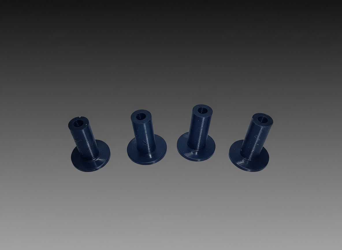Replacement / Short Screw Posts - Tjet HO Aurora AW Dash Wizzard TFX Fray
