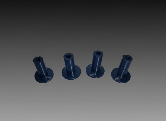 Replacement / Short Screw Posts - Tjet HO Aurora AW Dash Wizzard TFX Fray