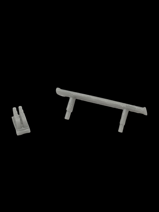 Tyco chaparral wing and motor replacment (come in white)