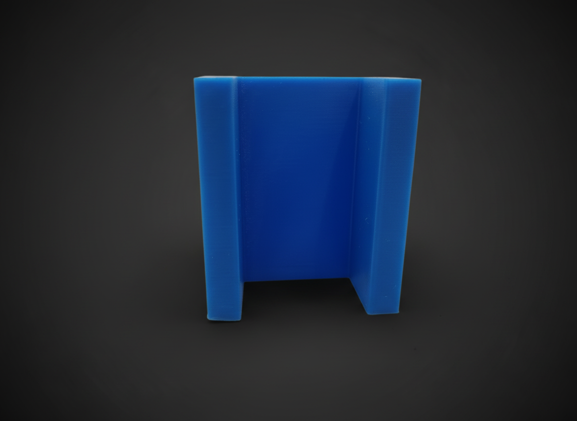 Blue T-Jet/Xtraction Tech Block to check width (sizes 1/5/16 and 1/1/8)