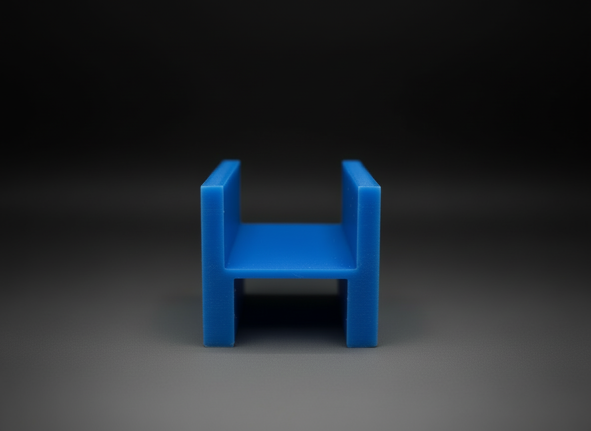 Blue T-Jet/Xtraction Tech Block to check width (sizes 1/5/16 and 1/1/8)