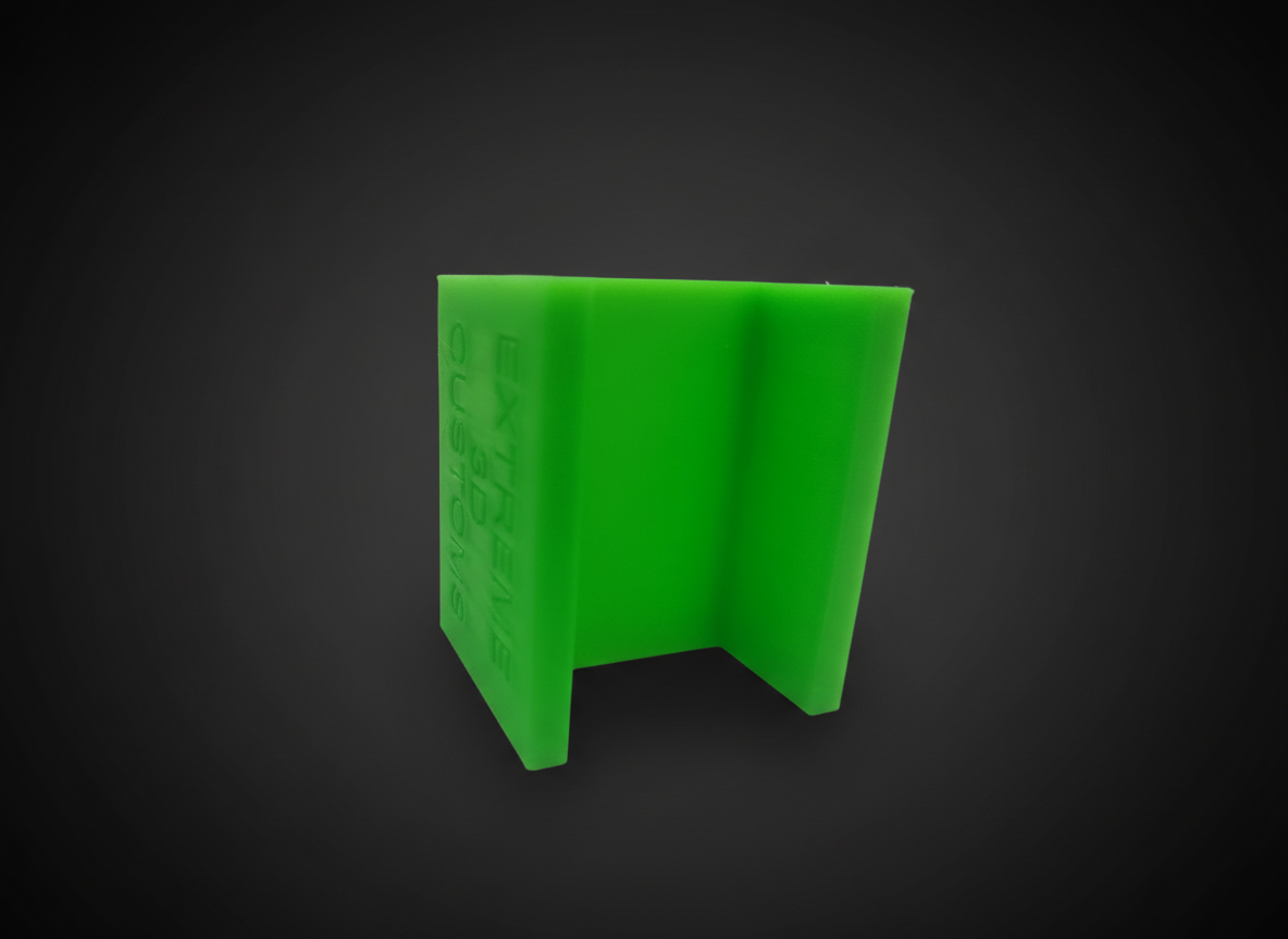 Green T-Jet/Xtraction Tech Block to check width( sizes 1/5/16 and 1/1/8)
