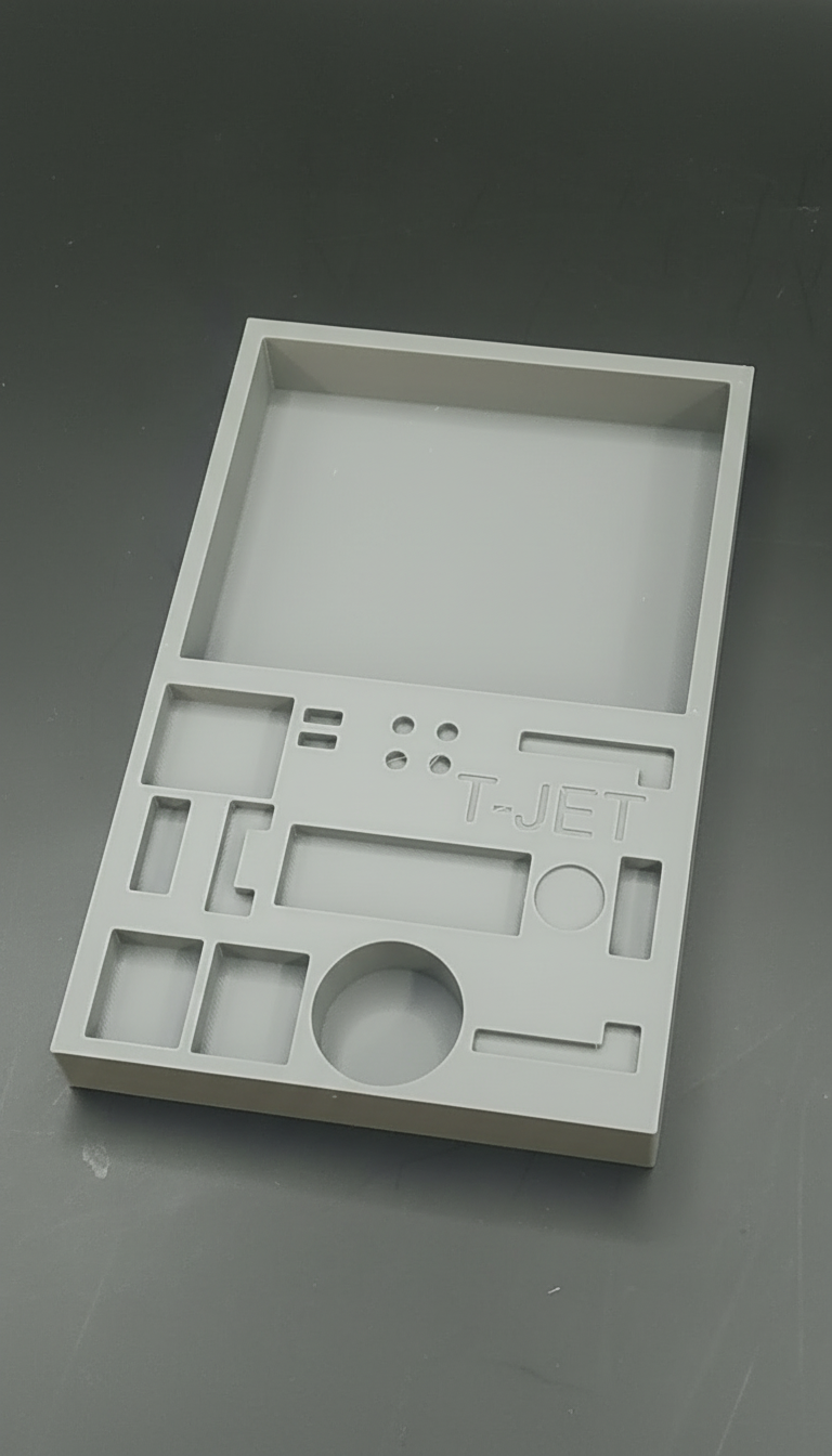 Gray tjet a tear down Tray