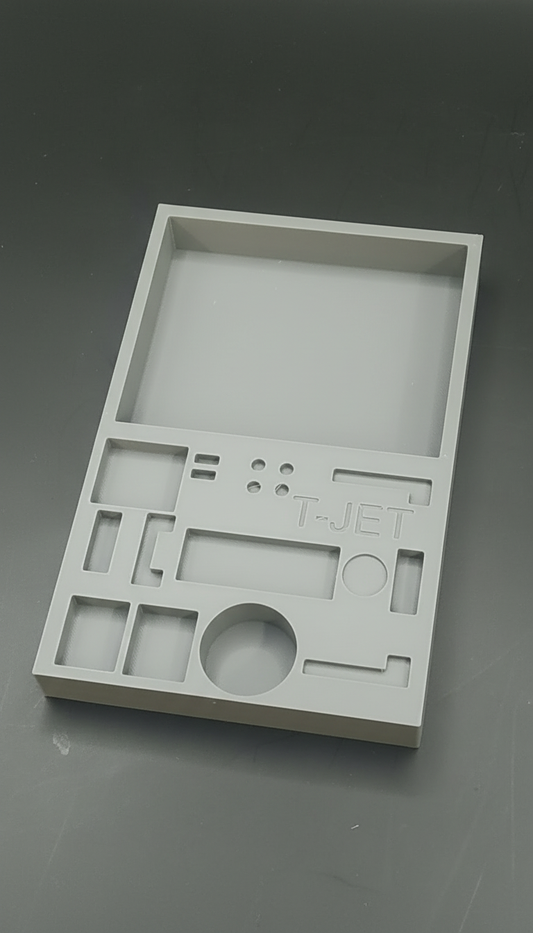 Gray tjet a tear down Tray
