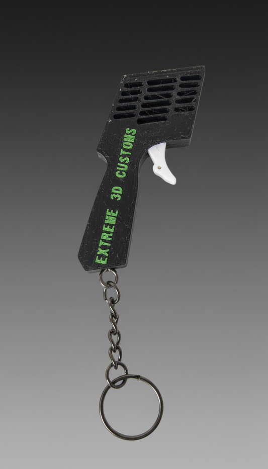 Slot car controller keychain