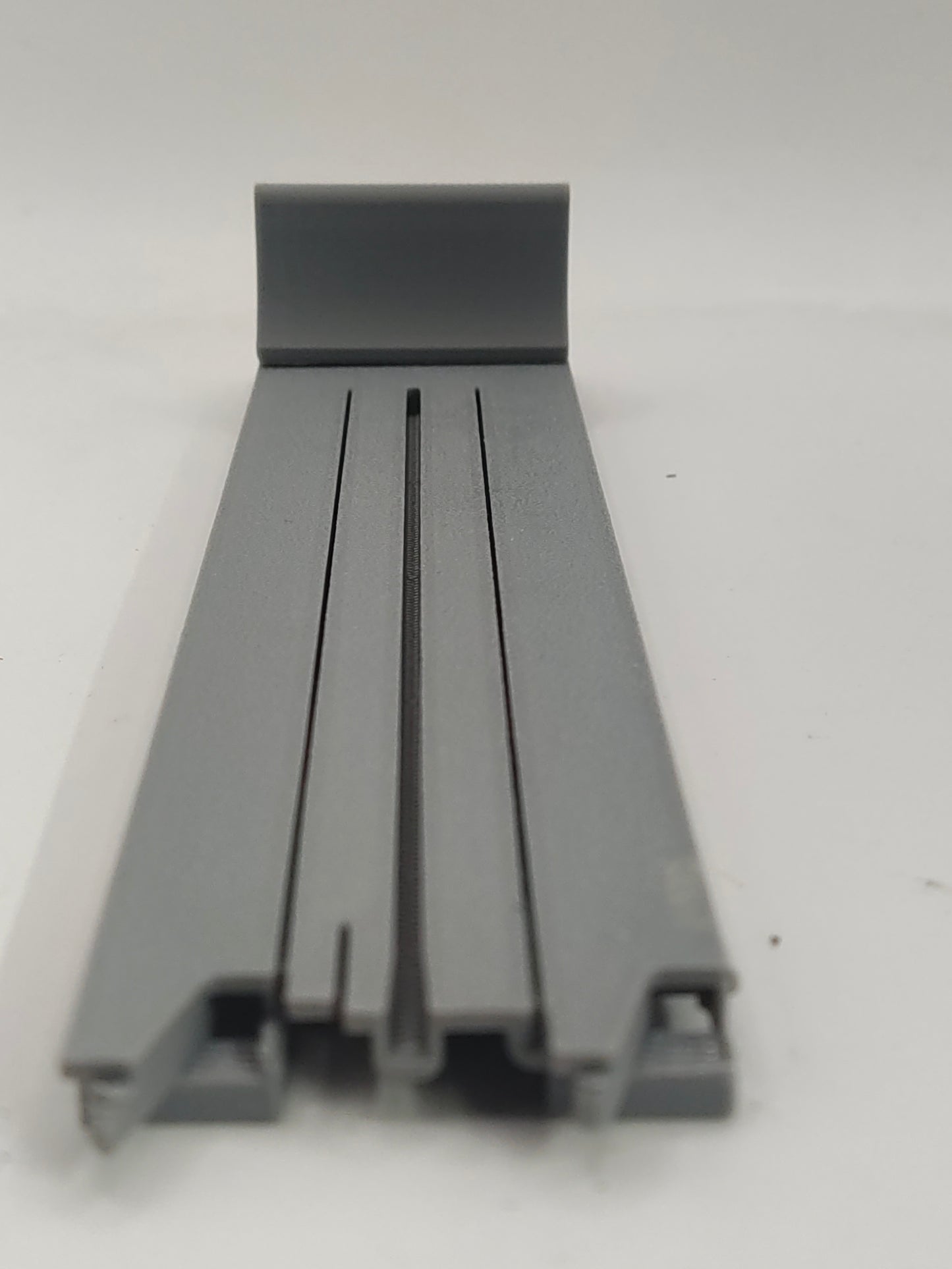 6in dead end HO Scale Tyco US-1Trucking reproduction track with Barrier (No Rails)