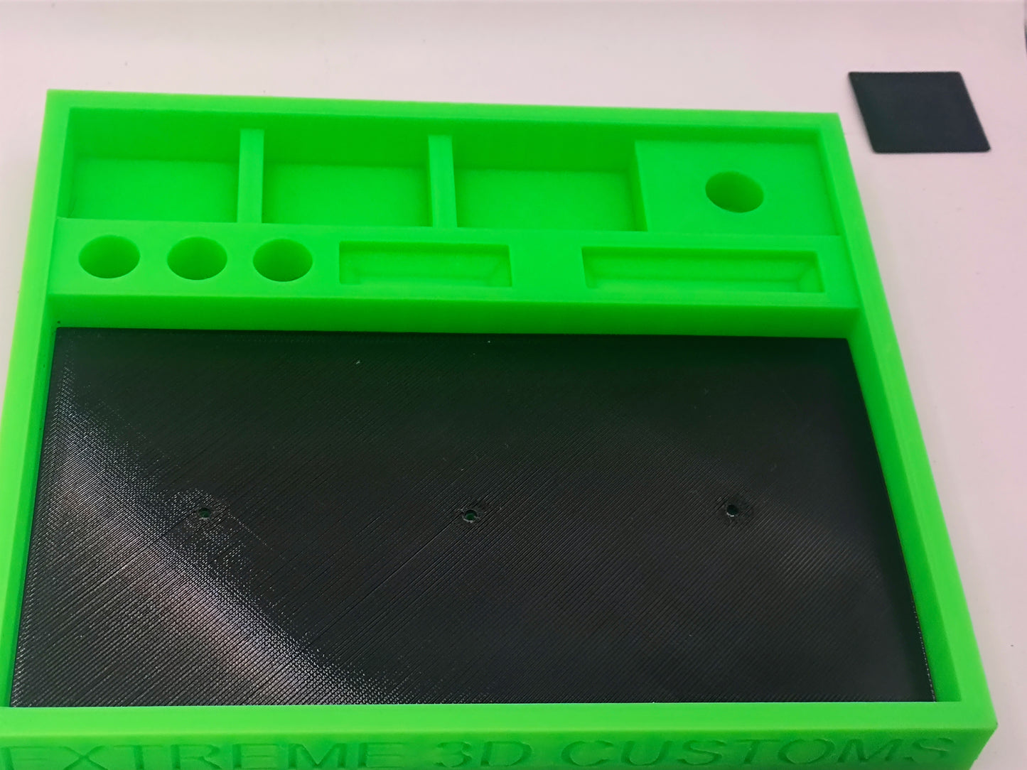 Ho Scale Slot Car Race Tray Green