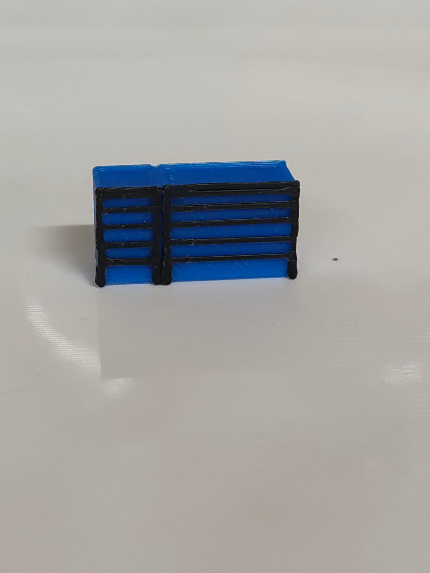 Blue and Black tool box HO scale Slotcar Diecast Diroma accessory