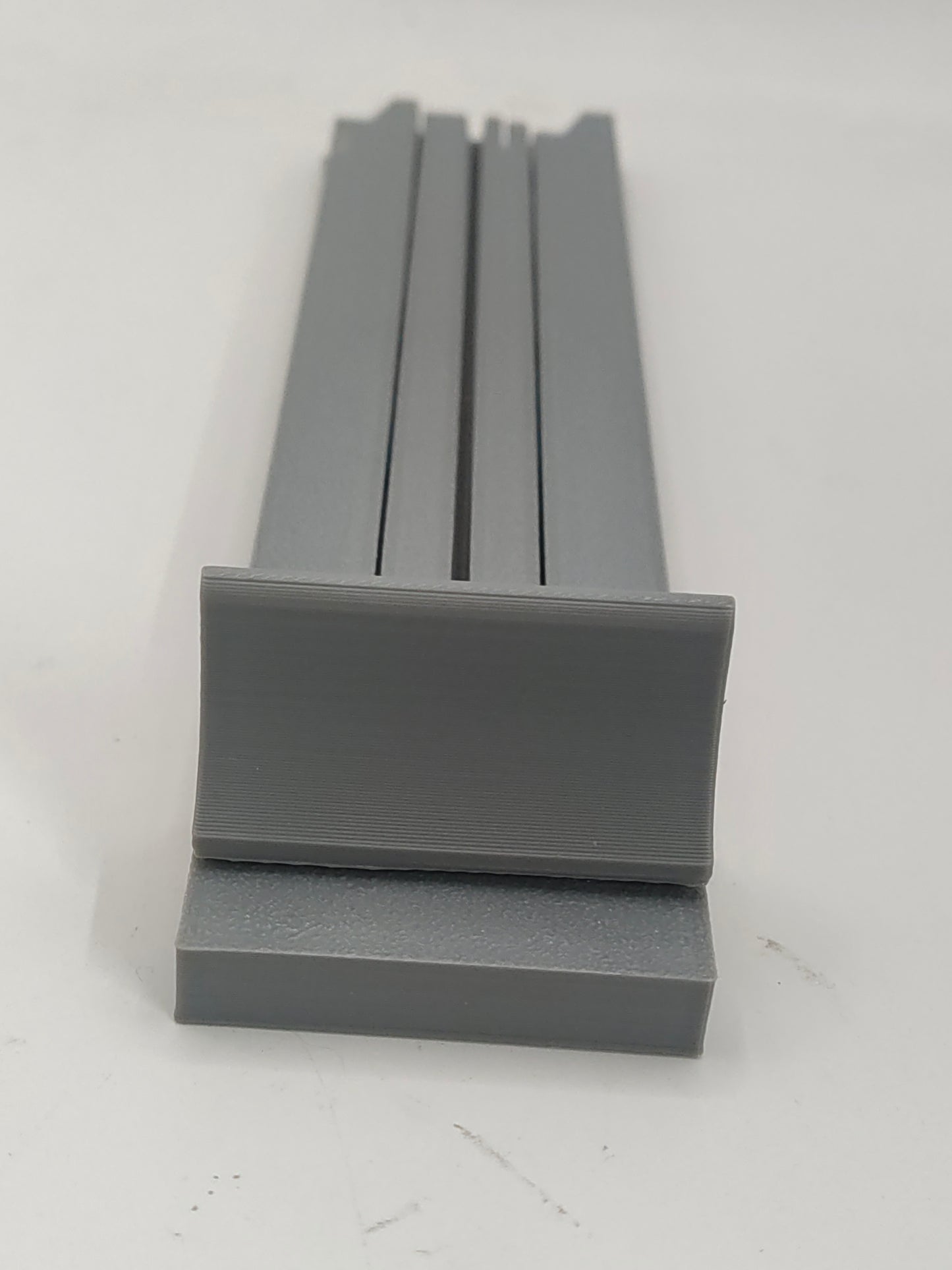 6in dead end HO Scale Tyco US-1Trucking reproduction track with Barrier (No Rails)