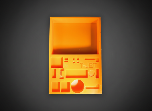 Orange T-Jet Tear Down Tray