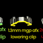 Mega g plus AFX lowering clip (1.3mm Lowering Clip)