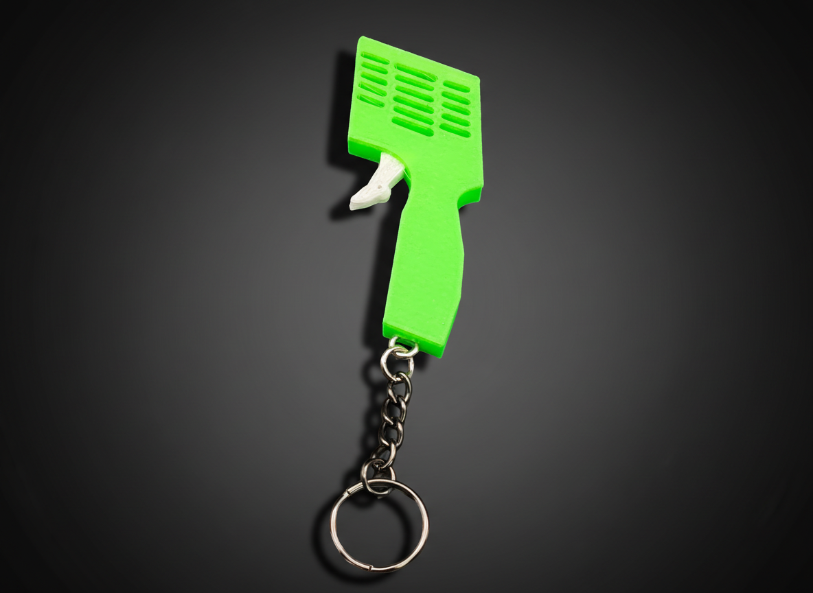 Green Controller holder Keychain