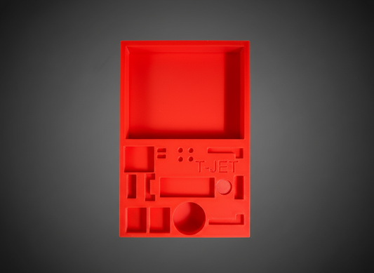 Red T-Jet Tear Down Tray
