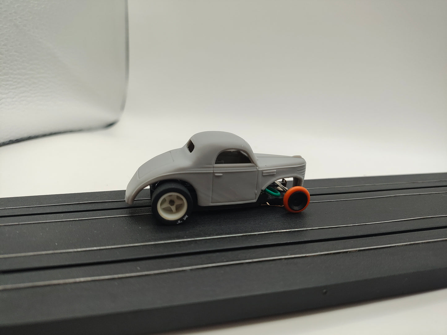 1939 Plymouth fenderless dirt car body (fits MGP 1.7)(body only)