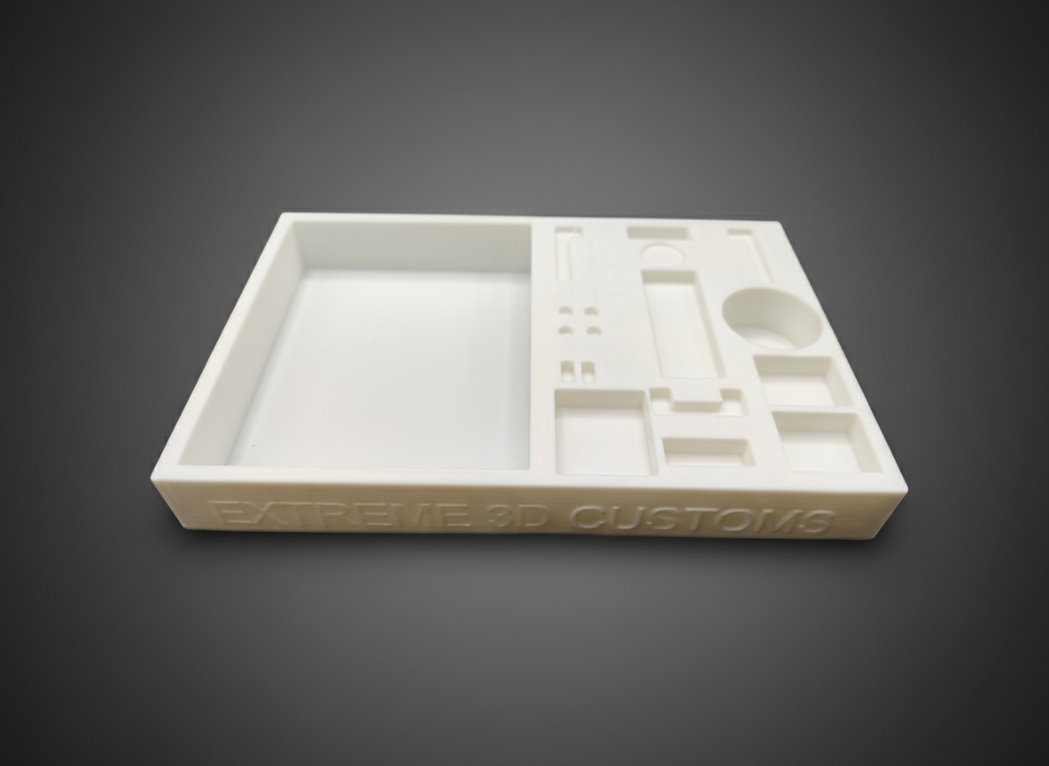 White T-Jet Tear Down Tray