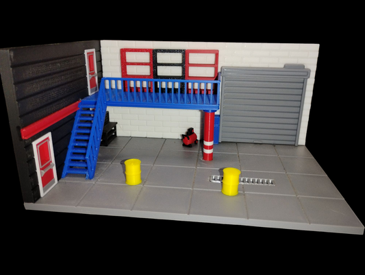HO Scale Show Room Diorama