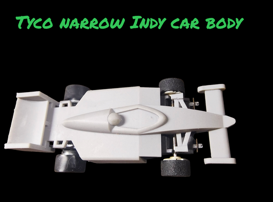 Tyco narrow Indy car body